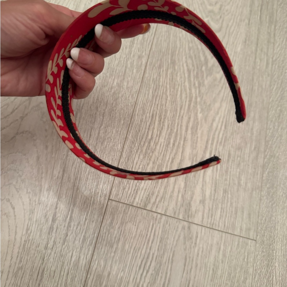 Red Floral Headband